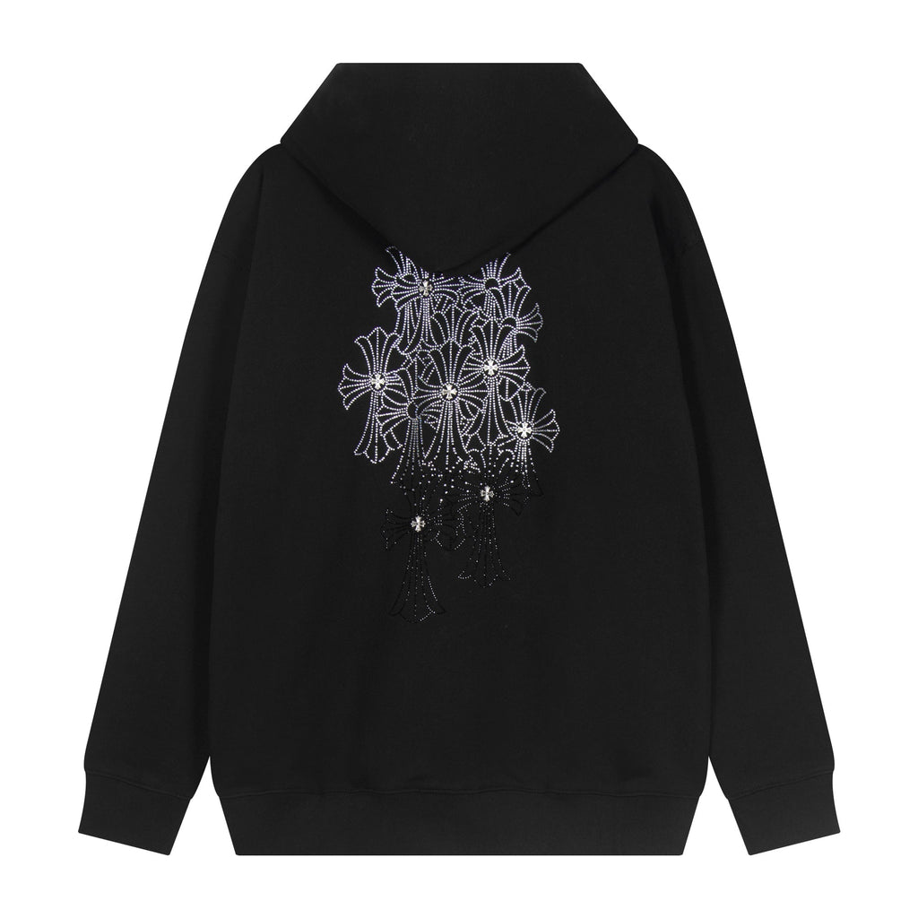 Chrome Hearts New Zip Up Hoodie -TQ02