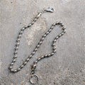 Chrome Hearts Men's simple beaded trousers and chains